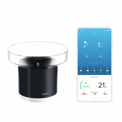 Netatmo Regenmesser Funk Wetterstation 🌧️📱⏱️