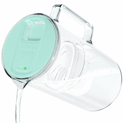 Wessper Wasserfilter Kanne mit LED-Anzeige 3l - BPA FREI 💧🌿