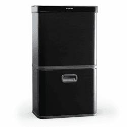 🚮 Klarstein Touchless Sensor-Mülleimer | 56L Küchen-Abfalleimer mit Bewegungssensor