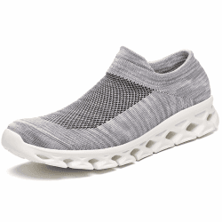 👟 FLARUT Slip-On Sneakers - Herren Damen Sportschuhe Laufschuhe Fitness Jogging