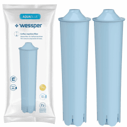 Wessper Filterpatronen für Kaffeevollautomat - Aqua Blue Wasserfilter mit Aktivkohle