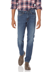 👖 Amazon Essentials Herren Slim-Fit-Jeans 32W / 34L Mittlere Waschung