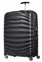 🧳 Samsonite Lite-Shock - Spinner L Koffer, 75 cm, 98.5 L, Schwarz (Schwarz) 🛫