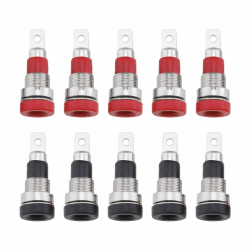 🔊 EMSea 10 Stück 4-mm-Buchse Adapter Bananenstecker Audio-Lautsprecher 🎶