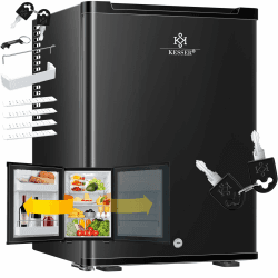🌟 Super Deal! KESSER® Minikühlschrank mit LED-Anzeige und Glasöffner 🌟