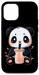 Hülle für iPhone 12/12 Pro Panda Bär Boba Tea Bubble Tea Anime Kawaii 🐼🍵