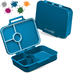 Bia - Bento Box Kinder - NEU - VERSTÄRKTE VERSCHLÜSSE - Auslaufsicher & BPA Frei - Lunchbox - Brotdose (Petrol) 😍🌟