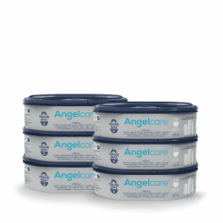 Angelcare Original Nachfüllkassetten Classic/Dress-Up XL, 6er-Pack 😇👶