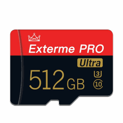 🚀 Angebot: 512GB Micro SD Karte Class 10 Hochgeschwindigkeits-Mini-SD Karte mit Adapter