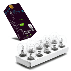🚗 LIGHTWORLD24 10 x BAY15D P21/5W Auto Lampe 12V 21 Watt 5 Watt 🚦