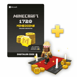 🎮 Minecraft: Minecoins Pack: 1720 Coins (Konsole/PC/Mobile) 🪙