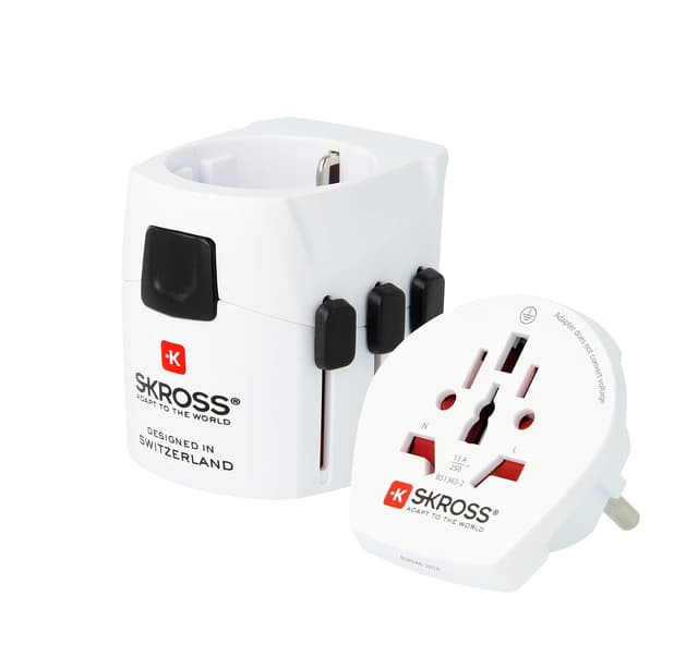 🌍🔌 SKROSS PRO Light-World Universal Reiseadapter | Weltreiseadapter für 200+ Länder