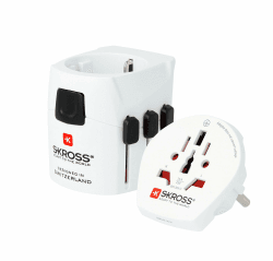 🌍🔌 SKROSS PRO Light-World Universal Reiseadapter | Weltreiseadapter für 200+ Länder