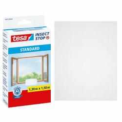 tesa Insect Stop Standard Fliegengitter für Fenster - Insektenschutz - Mückenschutz ohne Bohren 🦟🪰