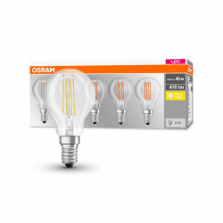 🌟 Angebot! Osram LED Base Classic P Lampe, Sockel: E14, Warm White, 2700 K, 4 W, 5er Pack