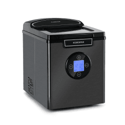 🧊 Klarstein Eiswürfelmaschine Klein: 1,8 L Eiswürfelbereiter mit LED-Display