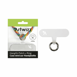 Artwizz HangOn Patch + Ring - Verwandelt Deine Hülle in eine Handykette ❤️📱