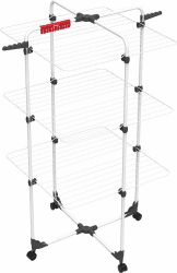 🌟 Super Angebot! Vileda Mixer 3 Turmwäscheständer - Bis zu 2 Waschladungen, rollbar!
