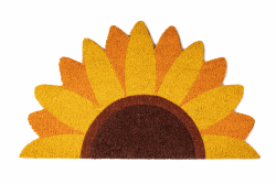 Fisura - Lustige Sonnenblume Fußmatte aus Kokosnuss 🌻🌟