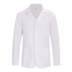 👨‍⚕️ MISEMIYA - Unisex Laborkittel - Sanitär Uniform Medizinischer Kittel Apothekenkittel Ref: 8164