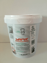 🌊🧼 Sanit Wasserkastenwürfel für Geberit Spülkästen und mehr | 10 Würfel