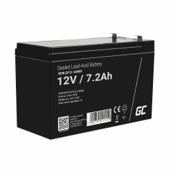 🔋 Green Cell AGM 12V 7,2Ah Akku VRLA Blei-Batterie 🚗