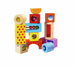 Eichhorn Klangbausteine - Holzspielzeug für Kinder ab 12 Monaten 🌈🔔