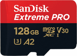 🔥 SanDisk Extreme PRO microSDXC UHS-I Speicherkarte 128 GB + Adapter & RescuePRO Deluxe 🚀
