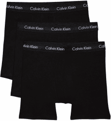 Calvin Klein Herren Boxer Briefs aus Baumwolle mit Stretch XL Schwarz ⚫️🩲
