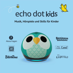 🦉 Echo Dot (Neueste Generation) Kids | Smarter WLAN- und Bluetooth-Lautsprecher mit Alexa 🦉