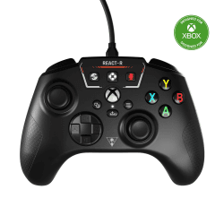 🎮 Turtle Beach REACT-R Controller Schwarz – Xbox Series X|S, Xbox One und PC 🎧