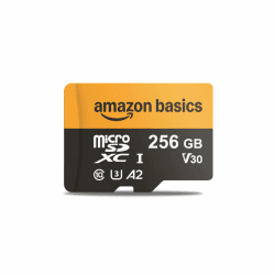 🔥 Deal: Amazon Basics Micro SD-Karte, 256 GB, schnelle Geschwindigkeit bis zu 200 MB/s, Schwarz