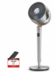 Dreo 23dB leiser Standventilator | Omni-direktionale oszillierende Ventilator 🌀 | Turbo-Luftzirkulator Fans