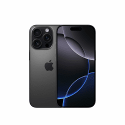 📱 Apple iPhone 16 Pro 128 GB Titan Schwarz mit Kamerasteuerung und 4K 120 fps Dolby Vision