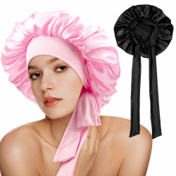 Angebot: 2 Stück Satin Haarhaube für Damen ❤️