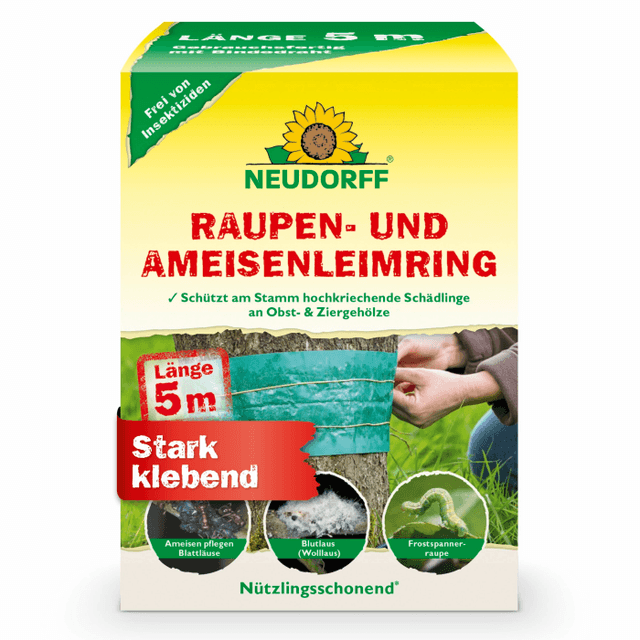 🌳🐛 Neudorff Raupen- und AmeisenLeimring - Schützt Obst- und Ziergehölze 🌿