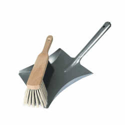🧹 Toolland Kehrgarnitur mit Metallschaufel und Handfeger 🛠️