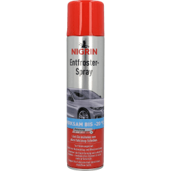 🚗🌬️ NIGRIN Entfroster Spray | Autoscheiben Enteiser | Jumbo Dose 400 ml