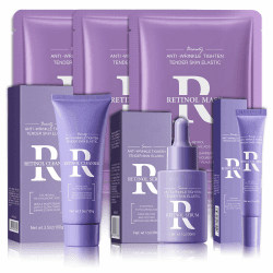 Shefave Retinol Gesichtspflege Set Damen 🎁 Anti-Aging Skincare Set