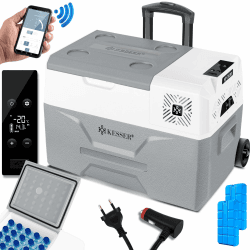 🌟 KESSER® Kompressor Kühlbox elektrisch Gefrierbox, 30 Liter Mit APP-Steuerung 🌬️🍉