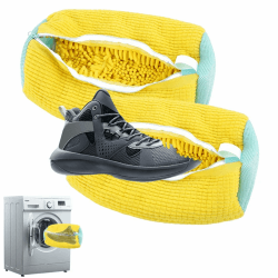 Premium Schuhwaschbeutel - Langlebiger und wiederverwendbarer Schuhbeutel für Waschmaschine und die Reise 🌟