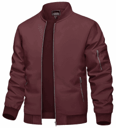 TACVASEN Herren Bomberjacke 🛩️ Leichte Übergangsjacke für Frühling & Sommer