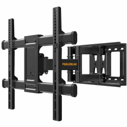 TV Wandhalterung Schwenkbar Neigbar für 37-84 Zoll Flach & Curved Fernseher
