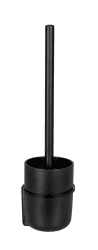 🚽 WENKO Turbo-Loc® WC-Garnitur Carpino Schwarz - Spezialangebot! 🎉