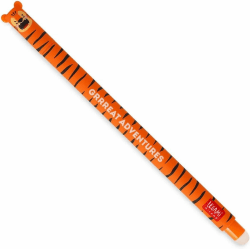 LEGAMI Tiger - Radierbarer Gelschreiber - Kugel am Ende zum Entfernen der Tinte - Orange Tinte