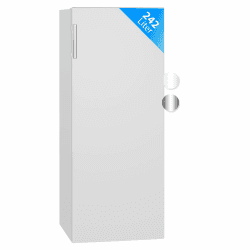 Bomann® Vollraumkühlschrank | Standkühlschrank 242L | LED-Beleuchtung 🌟