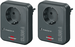 🔌 Brennenstuhl Steckdosenadapter mit Überspannungsschutz 13.500 A (Packung mit 2) 🌩️