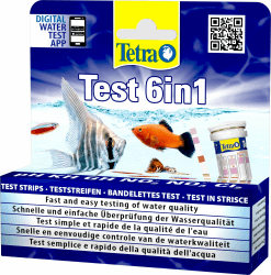 🐟 Tetra Test 6in1 - Wassertest für das Aquarium 🌊