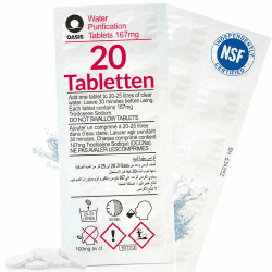 🌊🚣‍♂️ Wicked Chili 20x Chlortabletten für Waterrower Rudergerät 🚣‍♀️🌿