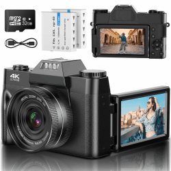 📸 Digitalkamera 4K 48MP Vlogging-Kamera für Teens und Kinder 👦👧